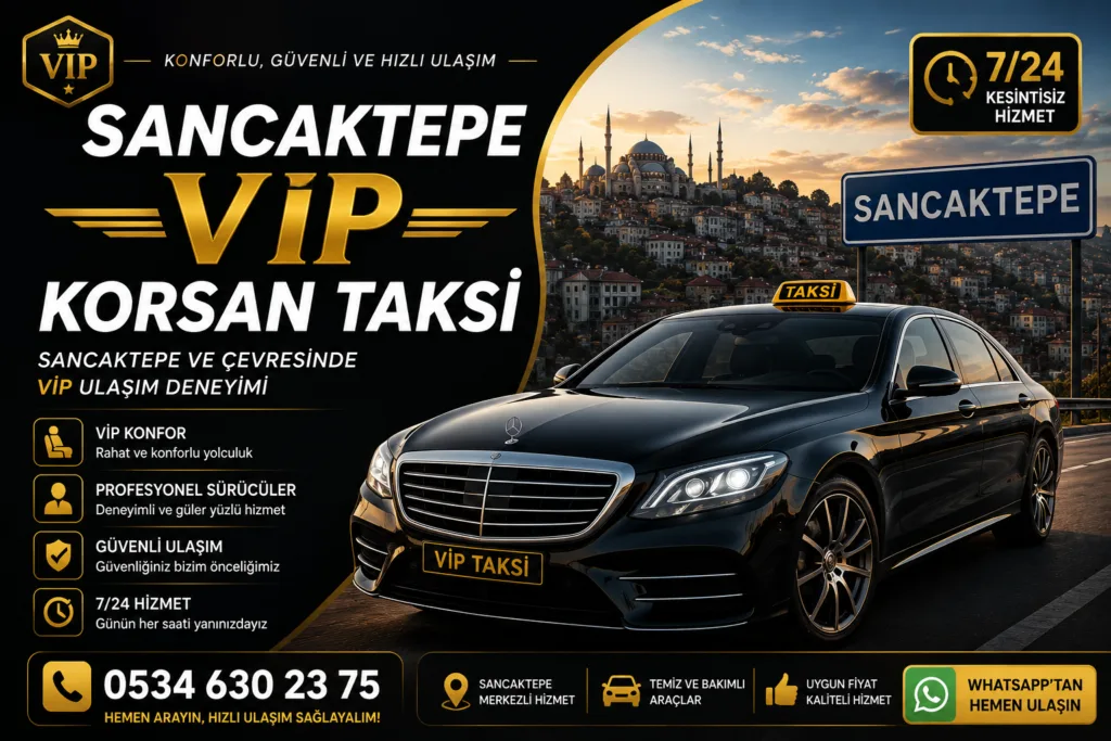 sancaktepe vip korsan taksi